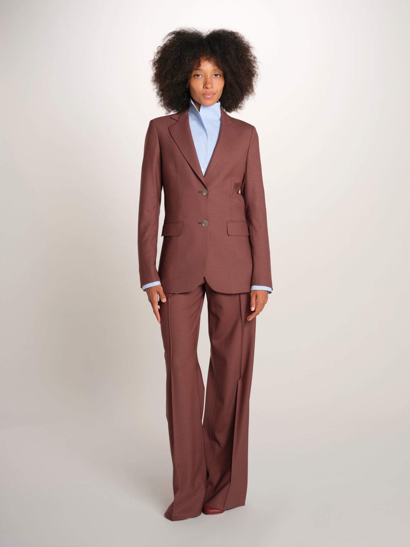 BLANCHE blazer monopetto tela lana leggera 33122 120 78 quelledue 