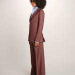 BLANCHE blazer monopetto tela lana leggera 33122 120 78 quelledue 
