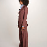 BLANCHE blazer monopetto tela lana leggera 33122 120 78 quelledue 