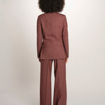 BLANCHE blazer monopetto tela lana leggera 33122 120 78 quelledue 
