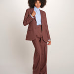 BLANCHE blazer monopetto tela lana leggera 33122 120 78 quelledue 