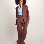 BLANCHE blazer monopetto tela lana leggera 33122 120 78 quelledue 
