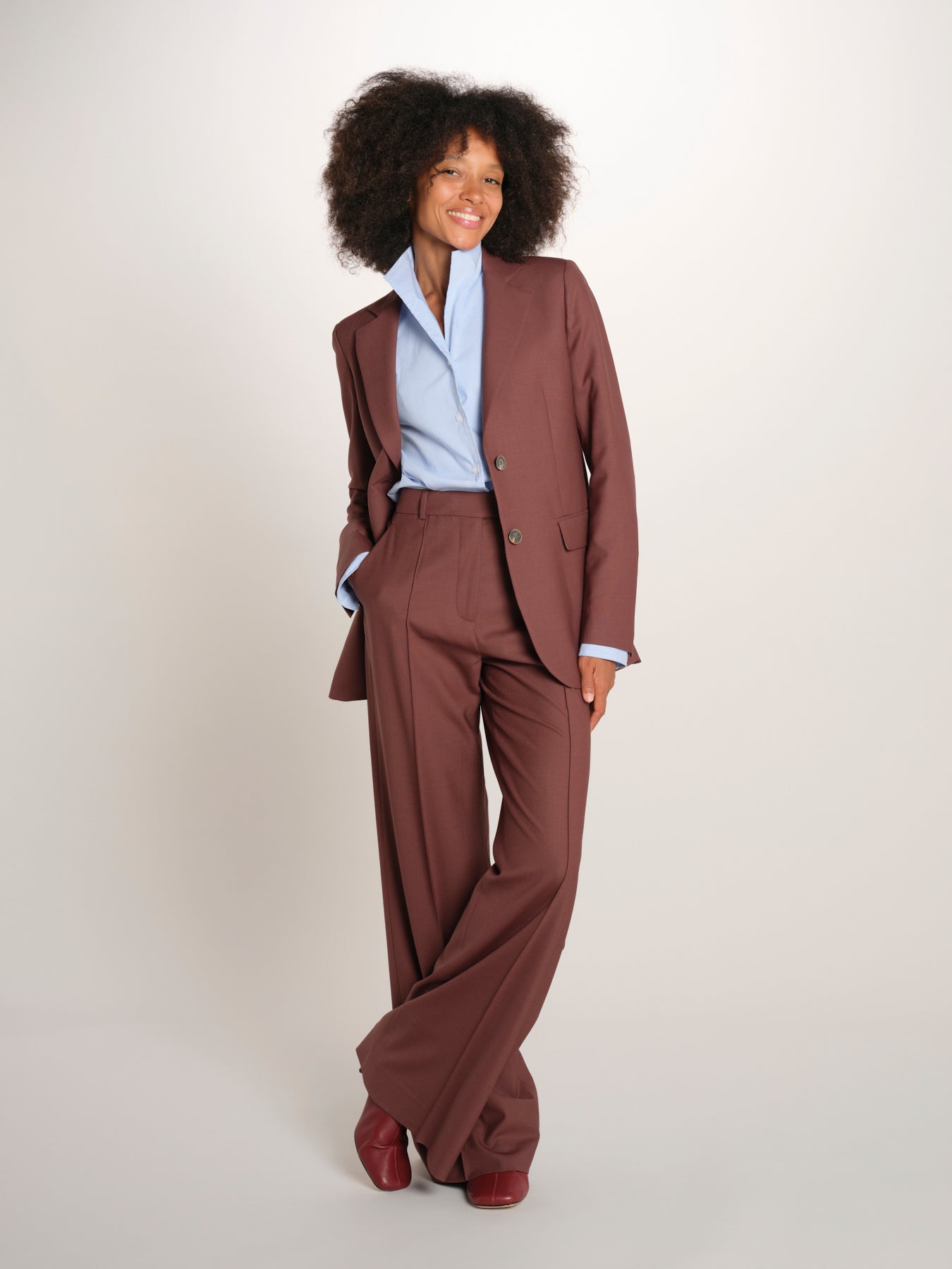 BLANCHE blazer monopetto tela lana leggera 33122 120 78 quelledue 