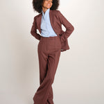 BLANCHE blazer monopetto tela lana leggera 33122 120 78 quelledue 