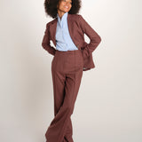 BLANCHE blazer monopetto tela lana leggera 33122 120 78 quelledue 