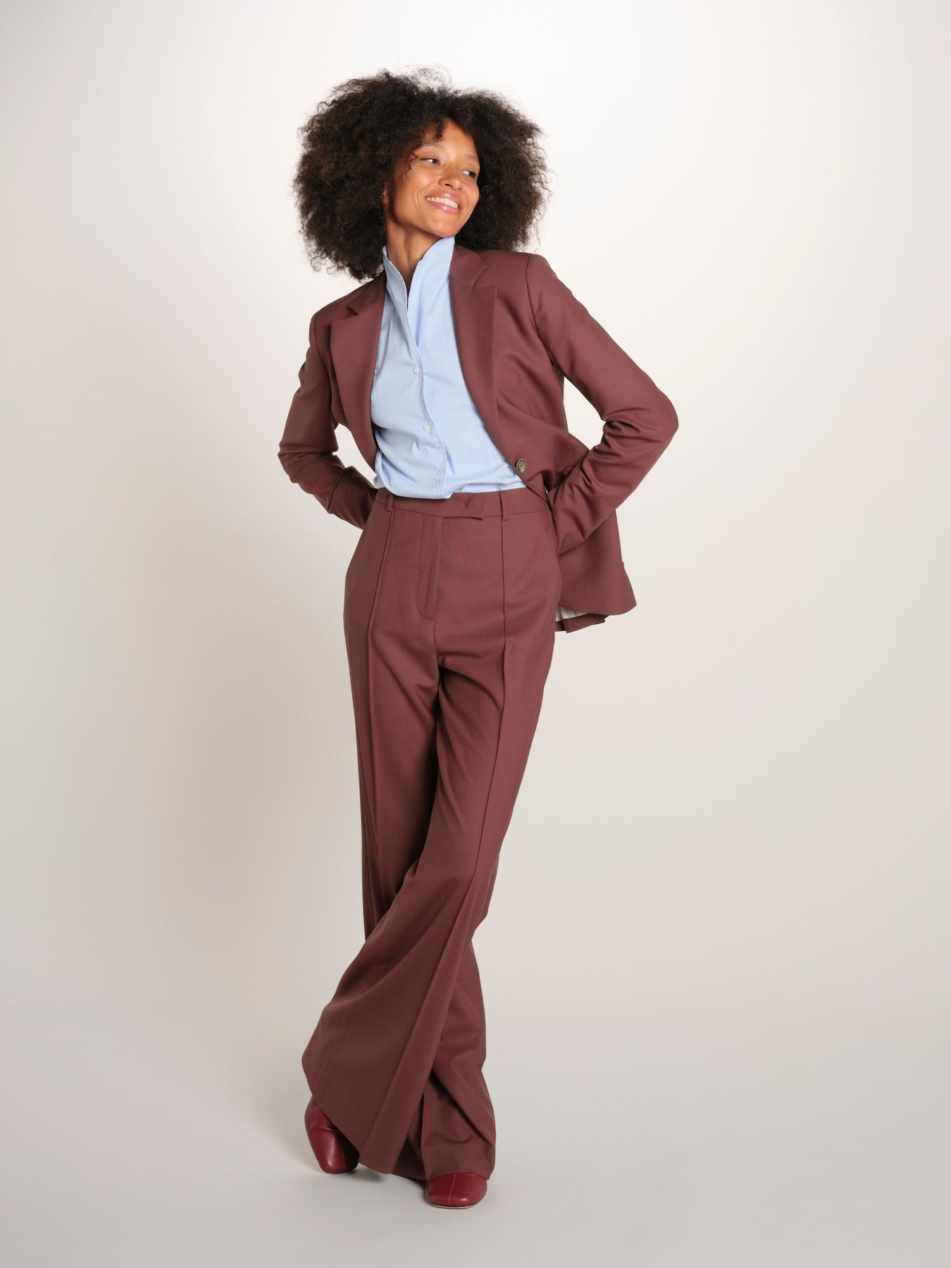 BLANCHE blazer monopetto tela lana leggera 33122 120 78 quelledue 