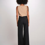 OTTAVIA pantalone dritto con nervatura 673 120 3 quelledue 