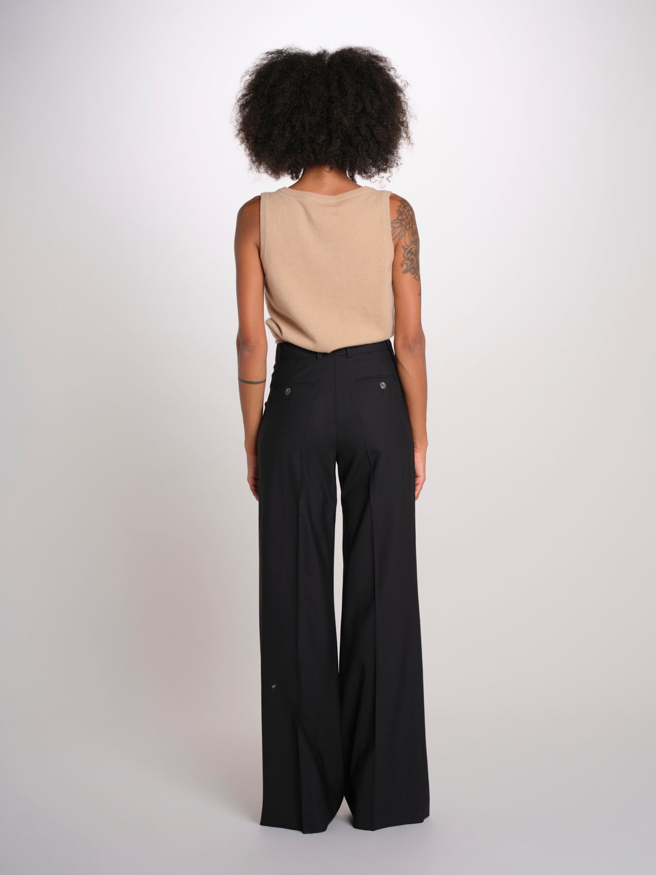 OTTAVIA pantalone dritto con nervatura 673 120 3 quelledue 