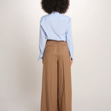 MONIQUE pantalone doppia pinces tela lana 689 339 18 quelledue 