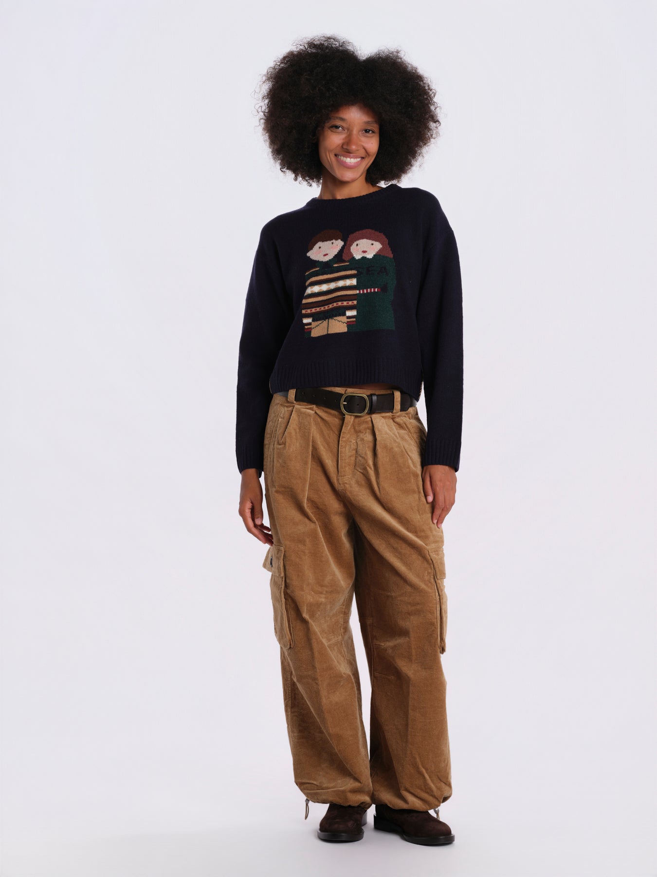 PATTON maglia con bambolini AW26-033 MULTI sea ny 