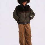 MARTA bomber pelo AW26-107 ARMY sea ny 
