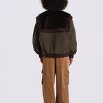 MARTA bomber pelo AW26-107 ARMY sea ny 