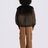 MARTA bomber pelo AW26-107 ARMY sea ny 
