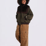 MARTA bomber pelo AW26-107 ARMY sea ny 