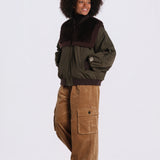 MARTA bomber pelo AW26-107 ARMY sea ny 