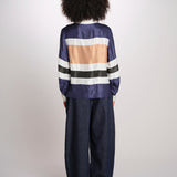JIULIET polo seta righe PF26-129 MULTI sea ny 
