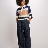 JIULIET polo seta righe PF26-129 MULTI sea ny 