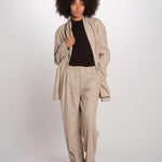 ILSE EIT pantalone con pinces flanella ILSE EIT DUNE serie v 