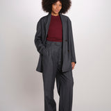 ILSE JOZ pantalone con pinces gessato ILSE JOZ PINSTRIPE serie v 
