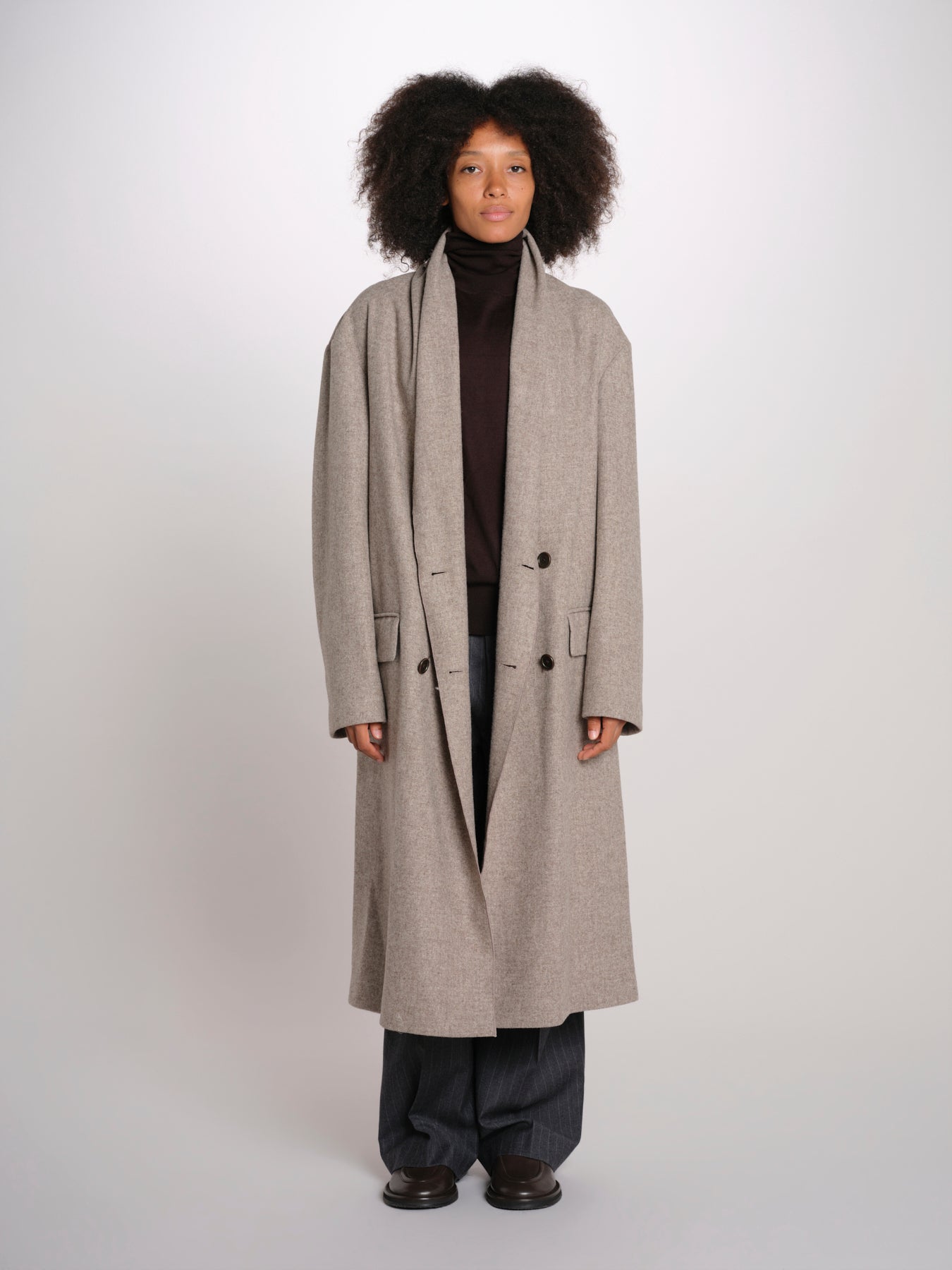 LOTTE VIL cappotto sfonderato flanella leggera LOTTE VIL MUSHROOM serie v 