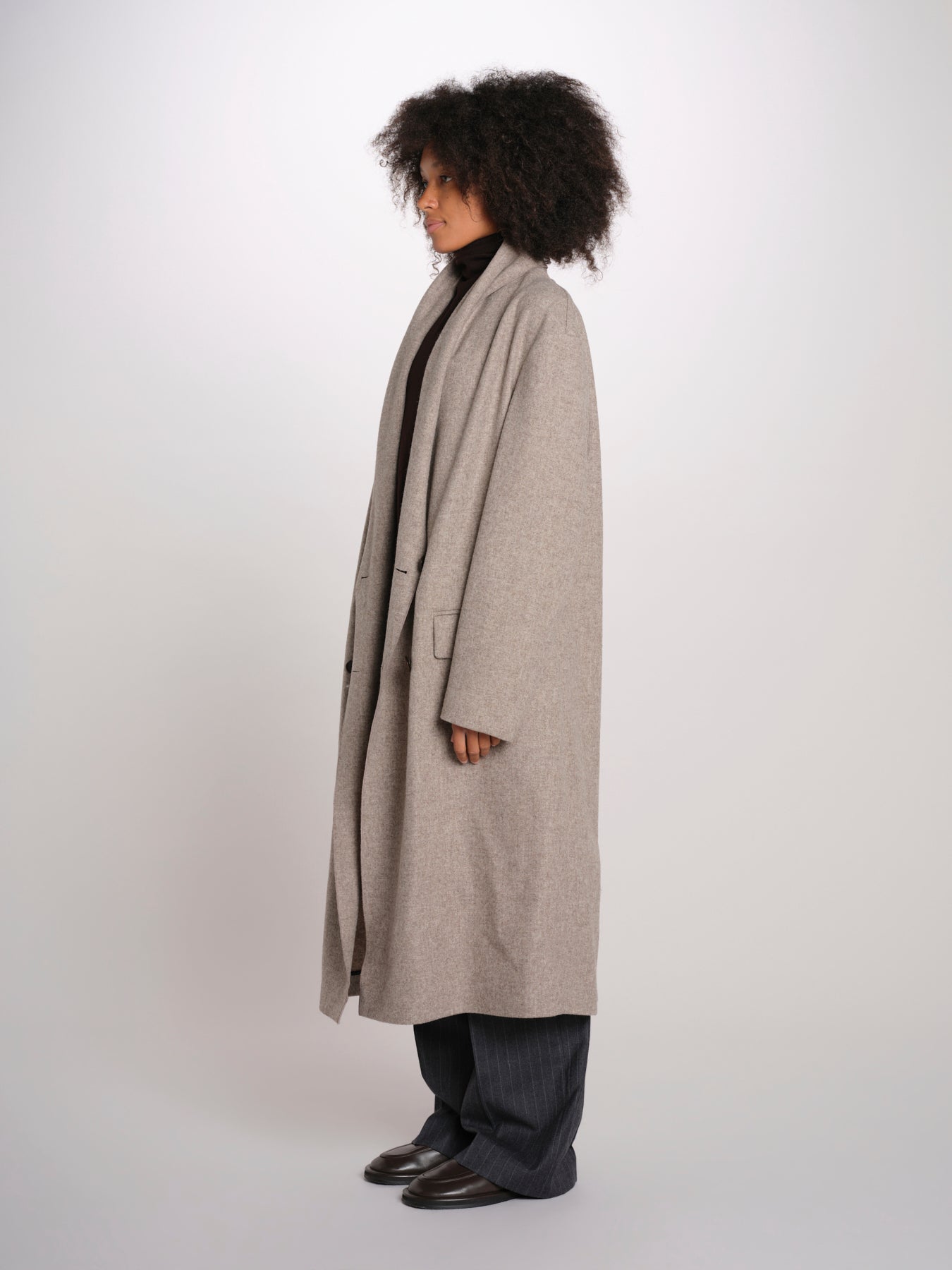 LOTTE VIL cappotto sfonderato flanella leggera LOTTE VIL MUSHROOM serie v 