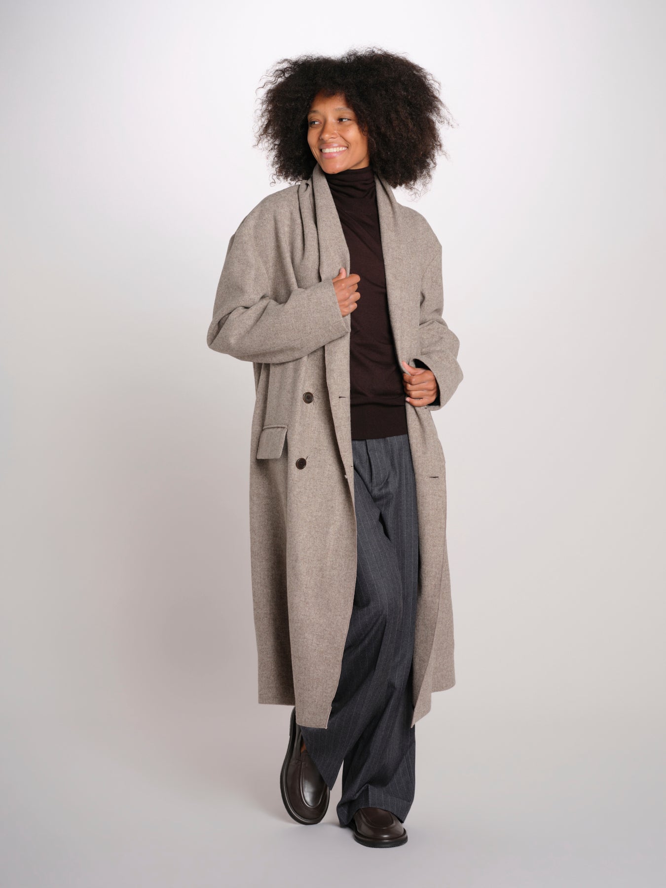 LOTTE VIL cappotto sfonderato flanella leggera LOTTE VIL MUSHROOM serie v 