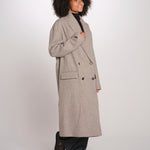 LOTTE VIL cappotto sfonderato flanella leggera LOTTE VIL MUSHROOM serie v 