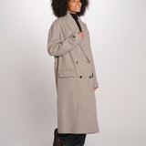 LOTTE VIL cappotto sfonderato flanella leggera LOTTE VIL MUSHROOM serie v 