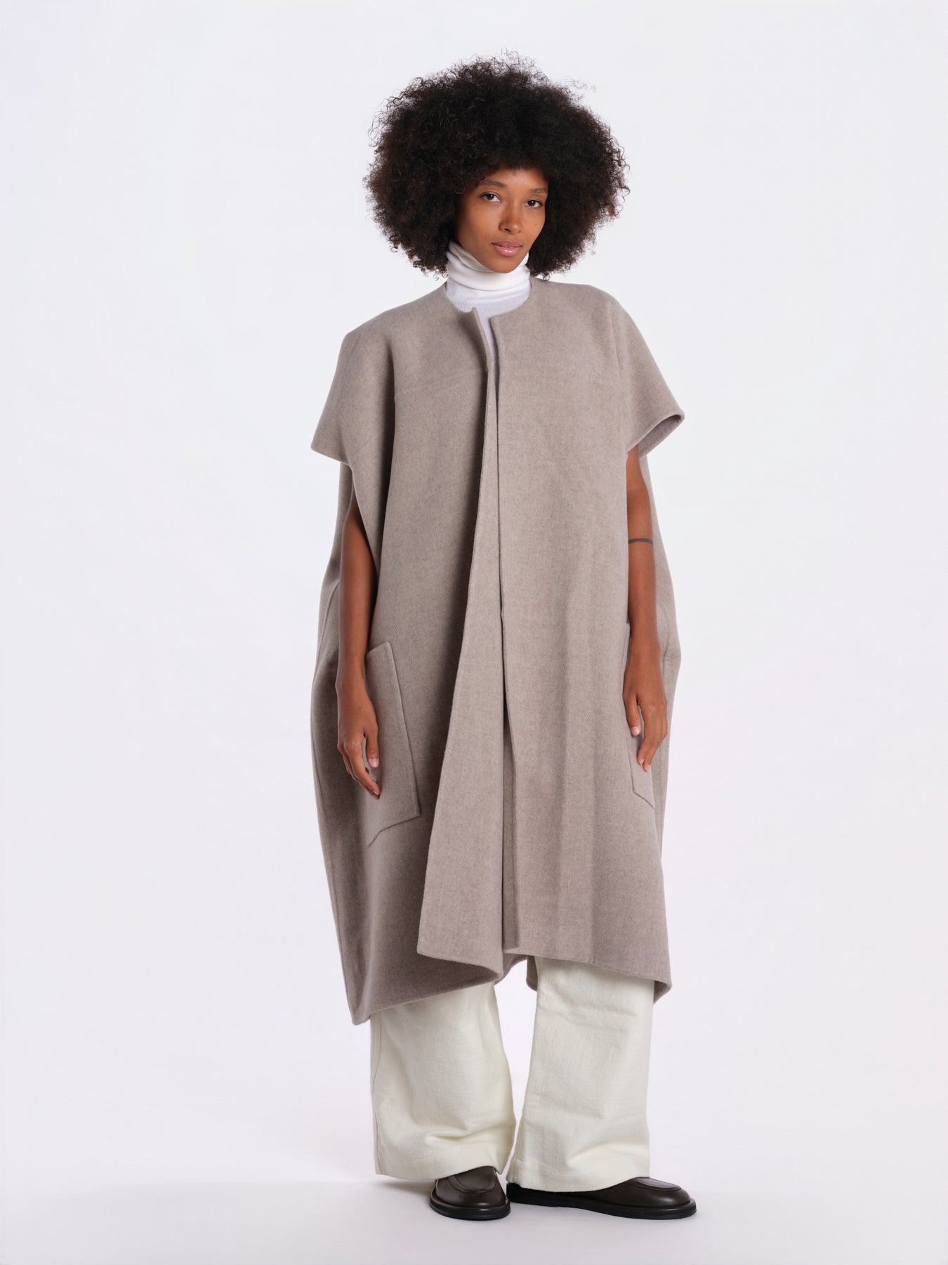 CIOVO gilet over double W26-CIOVO-WBLA- 01 sofie d'hoore 