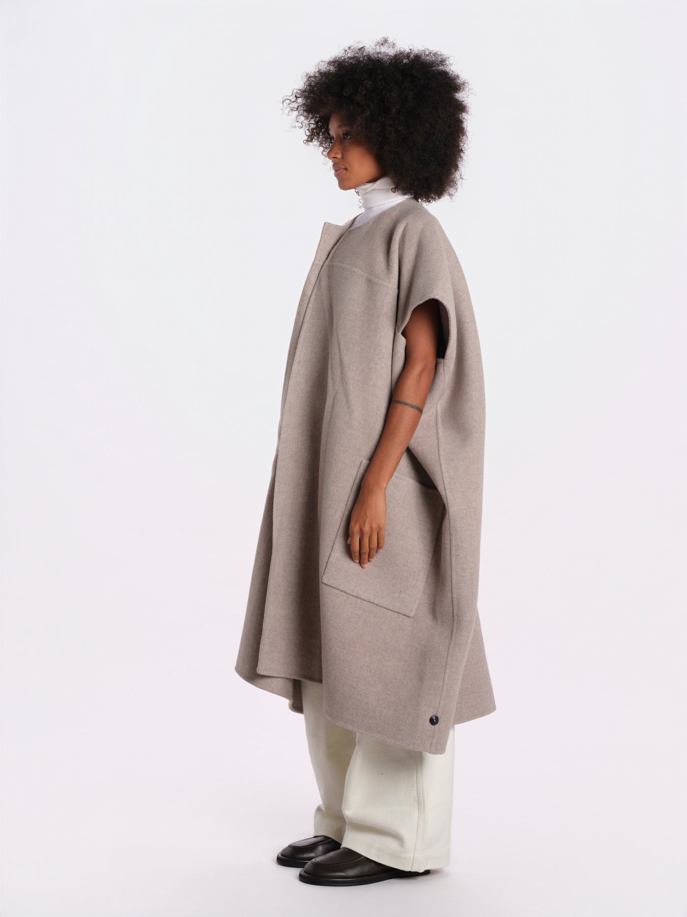 CIOVO gilet over double W26-CIOVO-WBLA- 01 sofie d'hoore 