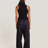 PINOT pantalone dritto con elastico flanella leggera W26-PINOT-WOLI- 03 sofie d'hoore 