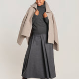 SAVY gonna pieghe flanella pesante W26-SAVY-WOOLT- 02 sofie d'hoore 