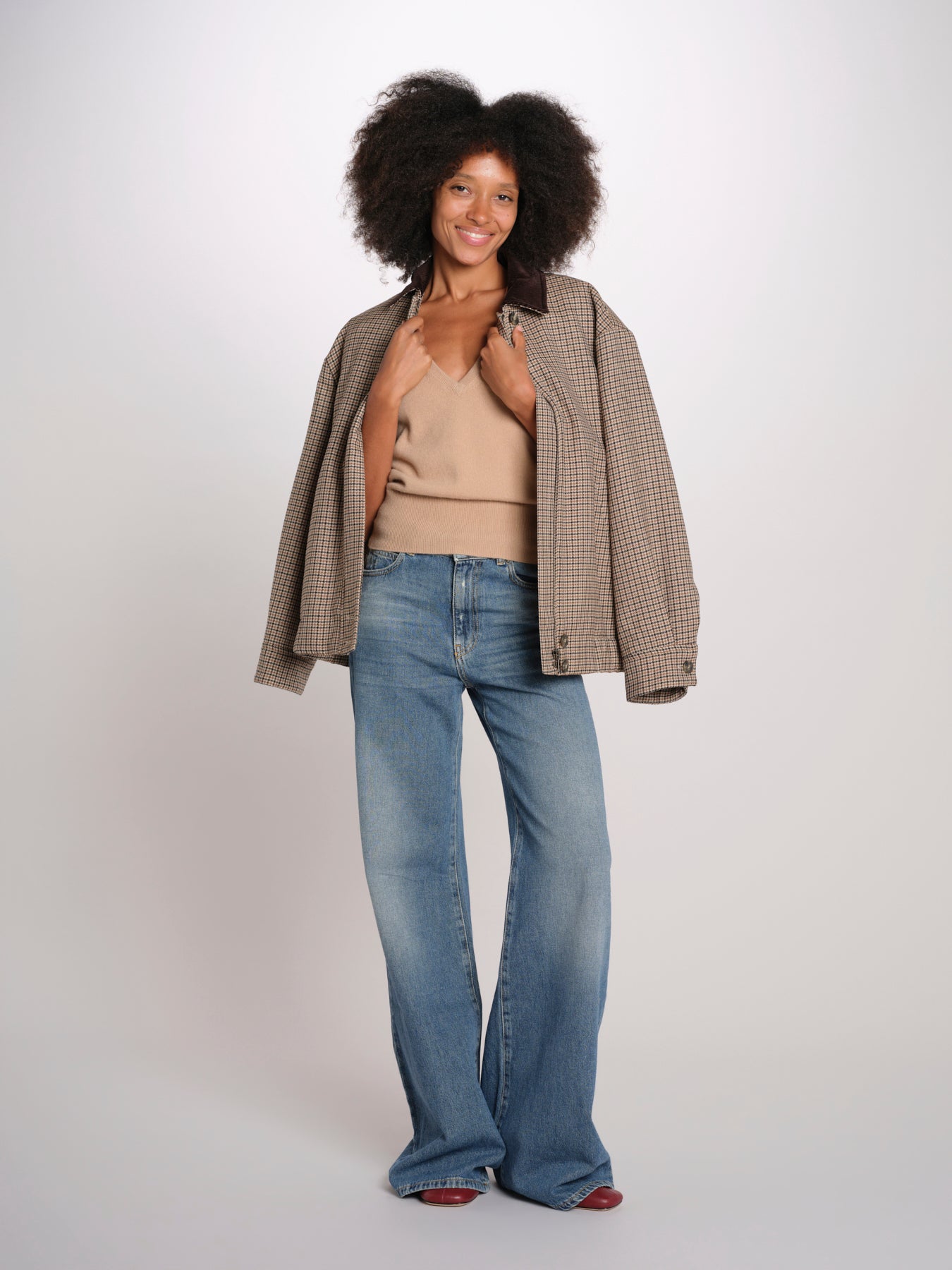 CLARA denim dritto lungo CLARA OPENBLUE 1961 true avenue 