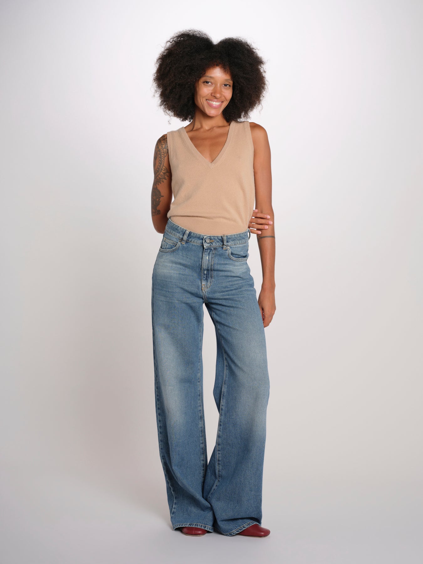 CLARA denim dritto lungo CLARA OPENBLUE 1961 true avenue 