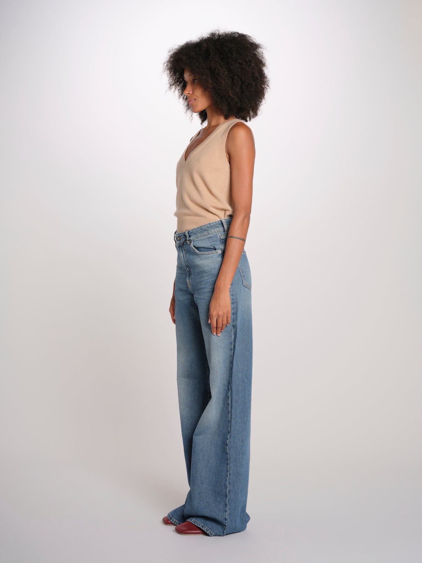 CLARA denim dritto lungo CLARA OPENBLUE 1961 true avenue 