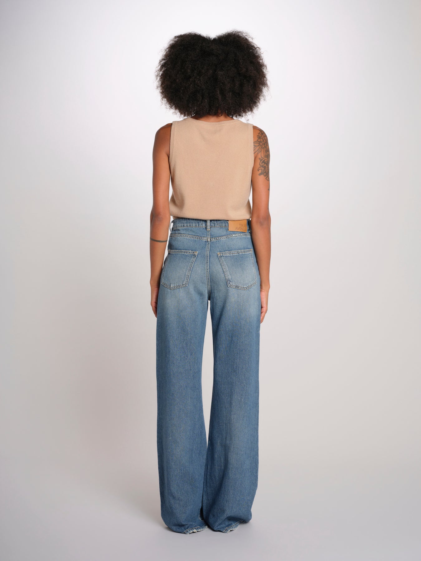 CLARA denim dritto lungo CLARA OPENBLUE 1961 true avenue 