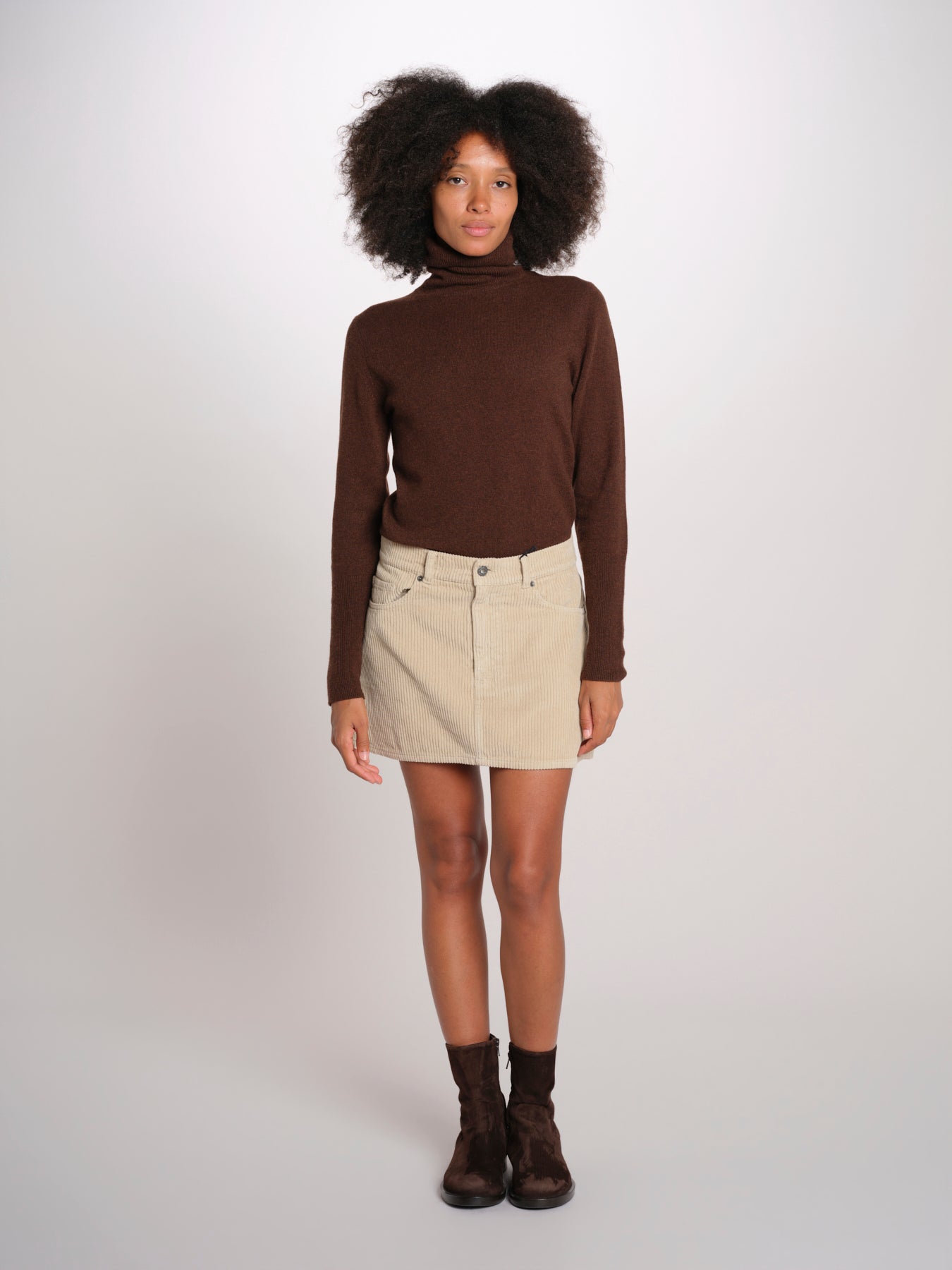 MINI minigonna velluto rocciatore MINI CORDUROY DESERT true avenue 