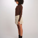 MINI minigonna velluto rocciatore MINI CORDUROY DESERT true avenue 