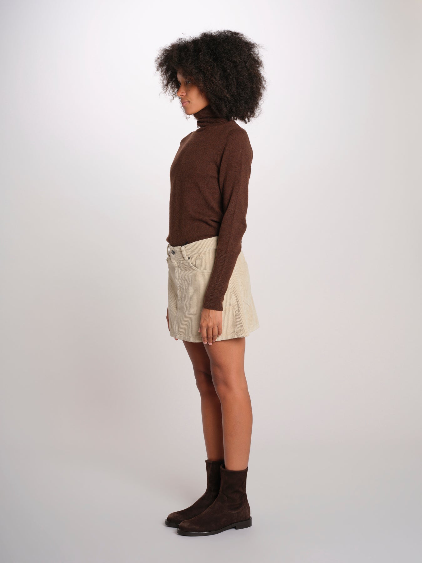 MINI minigonna velluto rocciatore MINI CORDUROY DESERT true avenue 