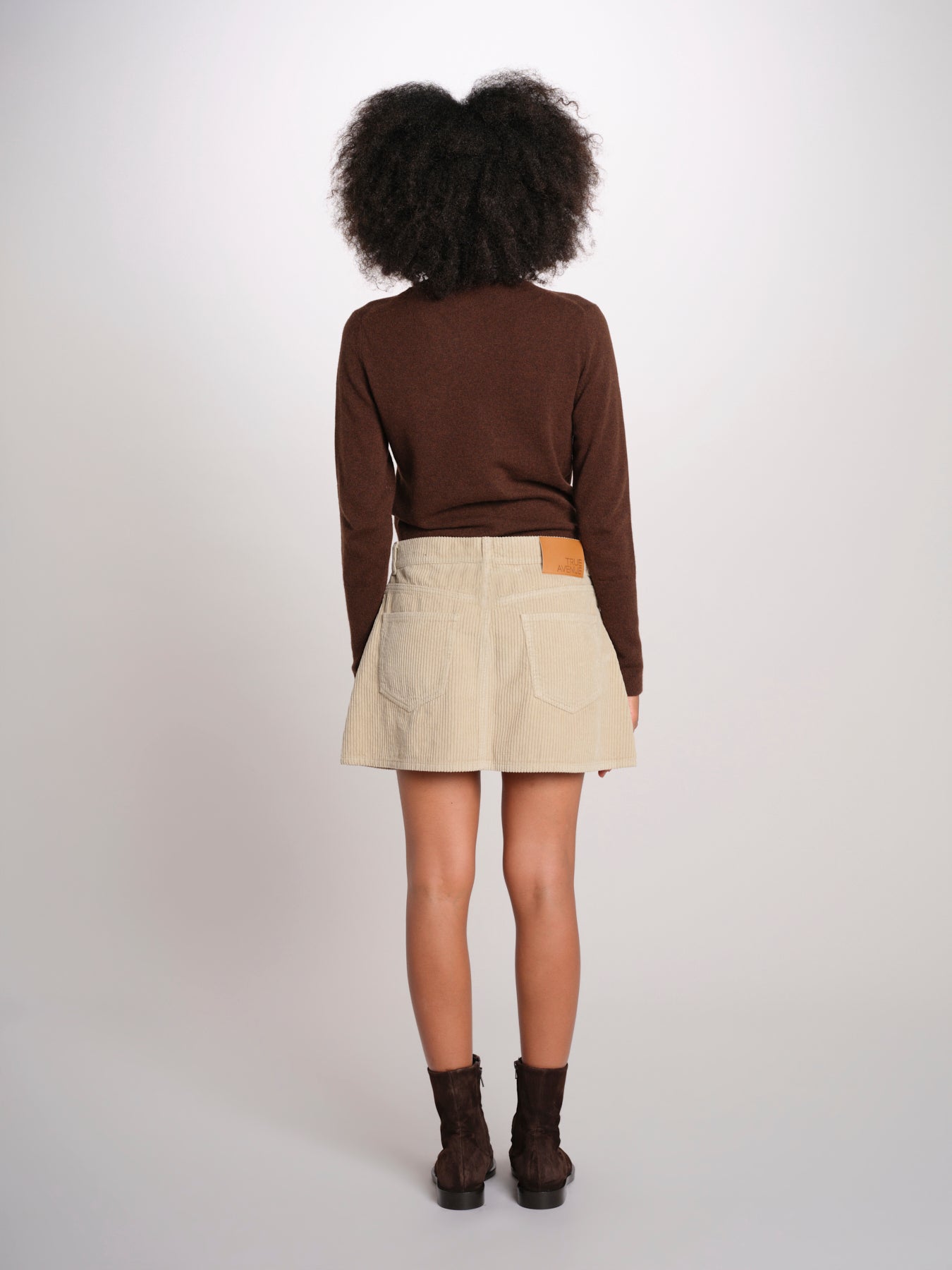 MINI minigonna velluto rocciatore MINI CORDUROY DESERT true avenue 