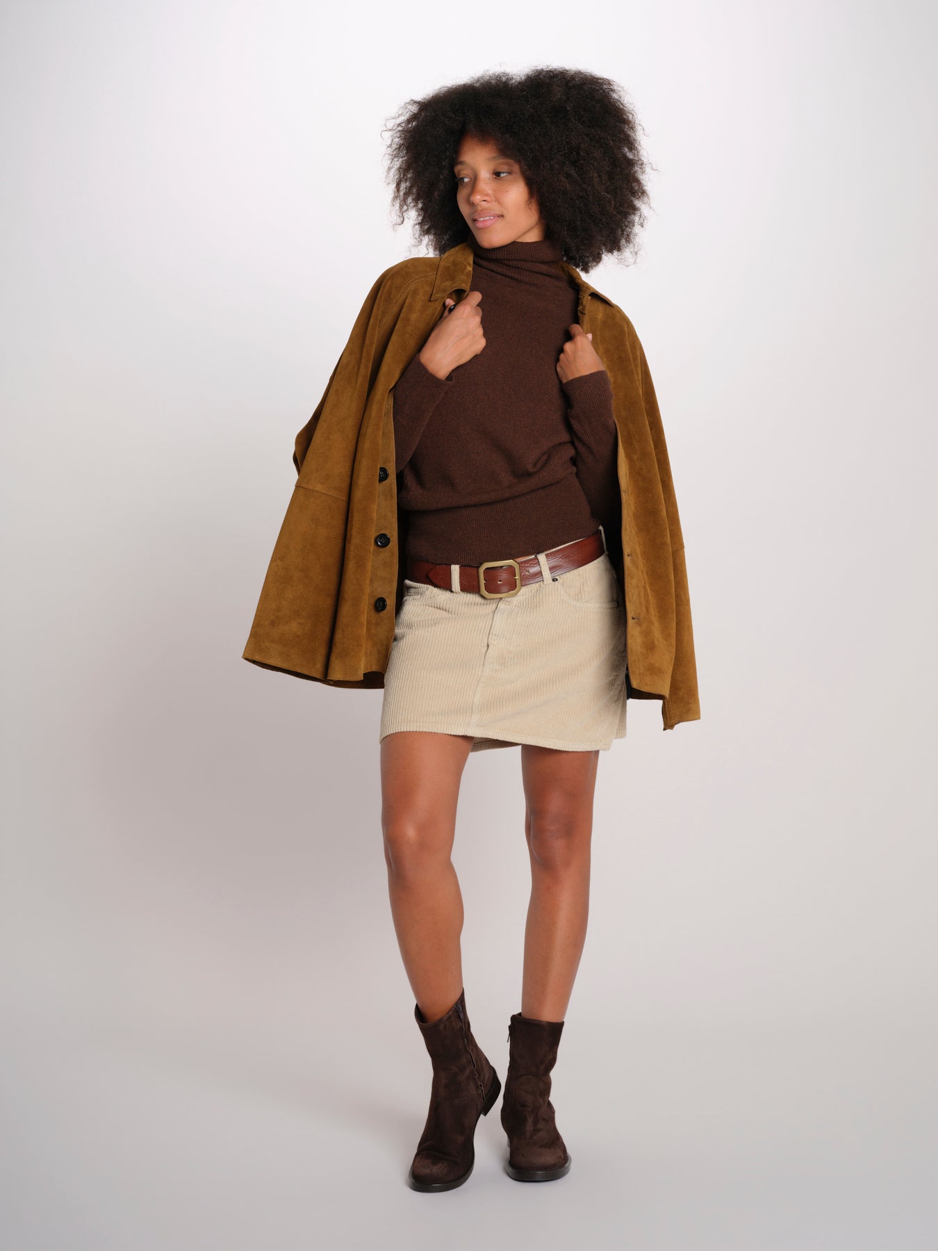 MINI minigonna velluto rocciatore MINI CORDUROY DESERT true avenue 