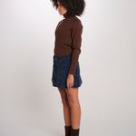 MINI minigonna velluto rocciatore MINI CORDUROY NAVYBLUE true avenue 