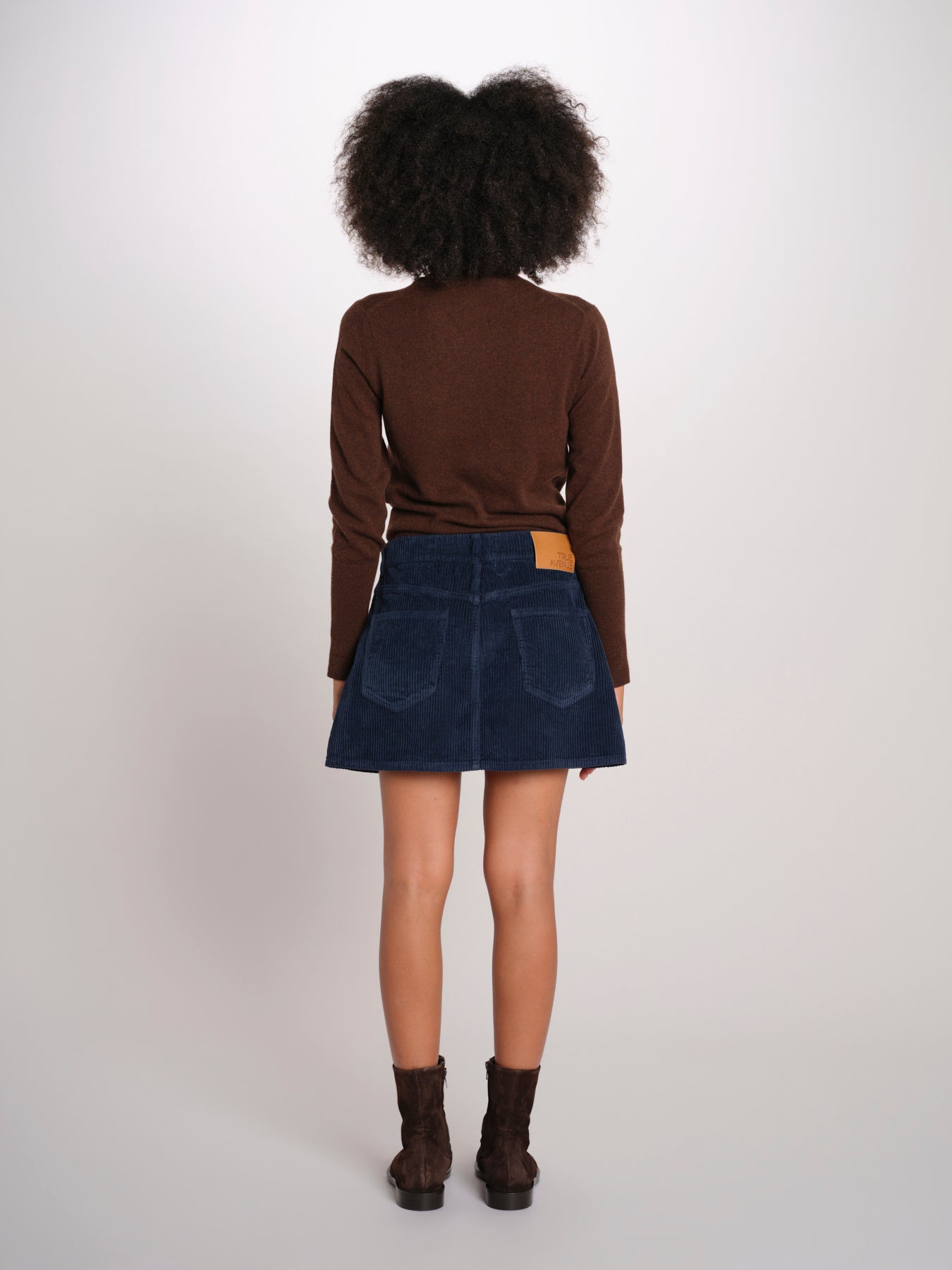 MINI minigonna velluto rocciatore MINI CORDUROY NAVYBLUE true avenue 