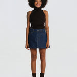 MINI minigonna denim lavata MINI DENIMSKY RINSEWASH true avenue 