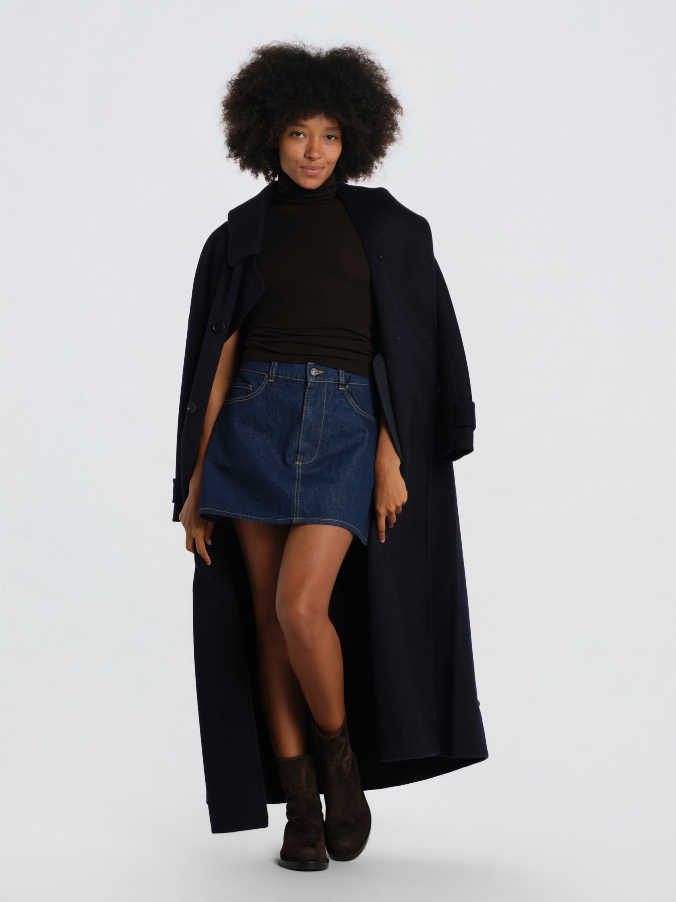 MINI minigonna denim lavata MINI DENIMSKY RINSEWASH true avenue 