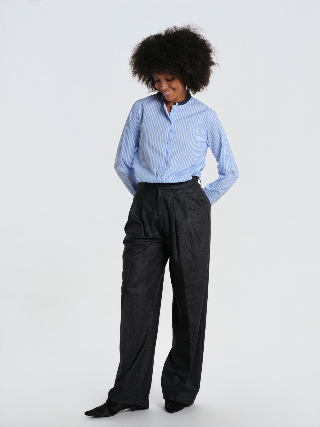  NOEMI WOOLCASHMERE ANTHRACITE true avenue 