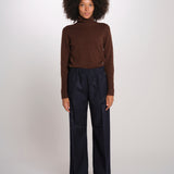 PENSIL pantalone elastico lana PENSIL SOFTWOOL NAVYBLUE true avenue 