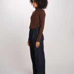 PENSIL pantalone elastico lana PENSIL SOFTWOOL NAVYBLUE true avenue 
