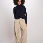 TELLA pantalone con tasche velluto rocciatore TELLA CORDUROY DESERT true avenue 