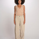 TELLA pantalone con tasche velluto rocciatore TELLA CORDUROY DESERT true avenue 